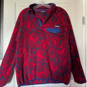 Patagonia Synchilla Snap Fleece Floral